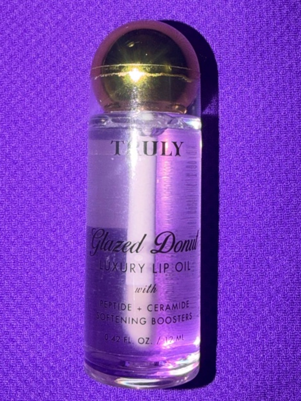 TRULY Clear Lip Oil with Gold Cap
